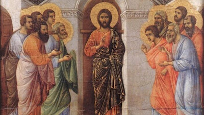 Christ Appears to the Apostles Behind Closed Doors