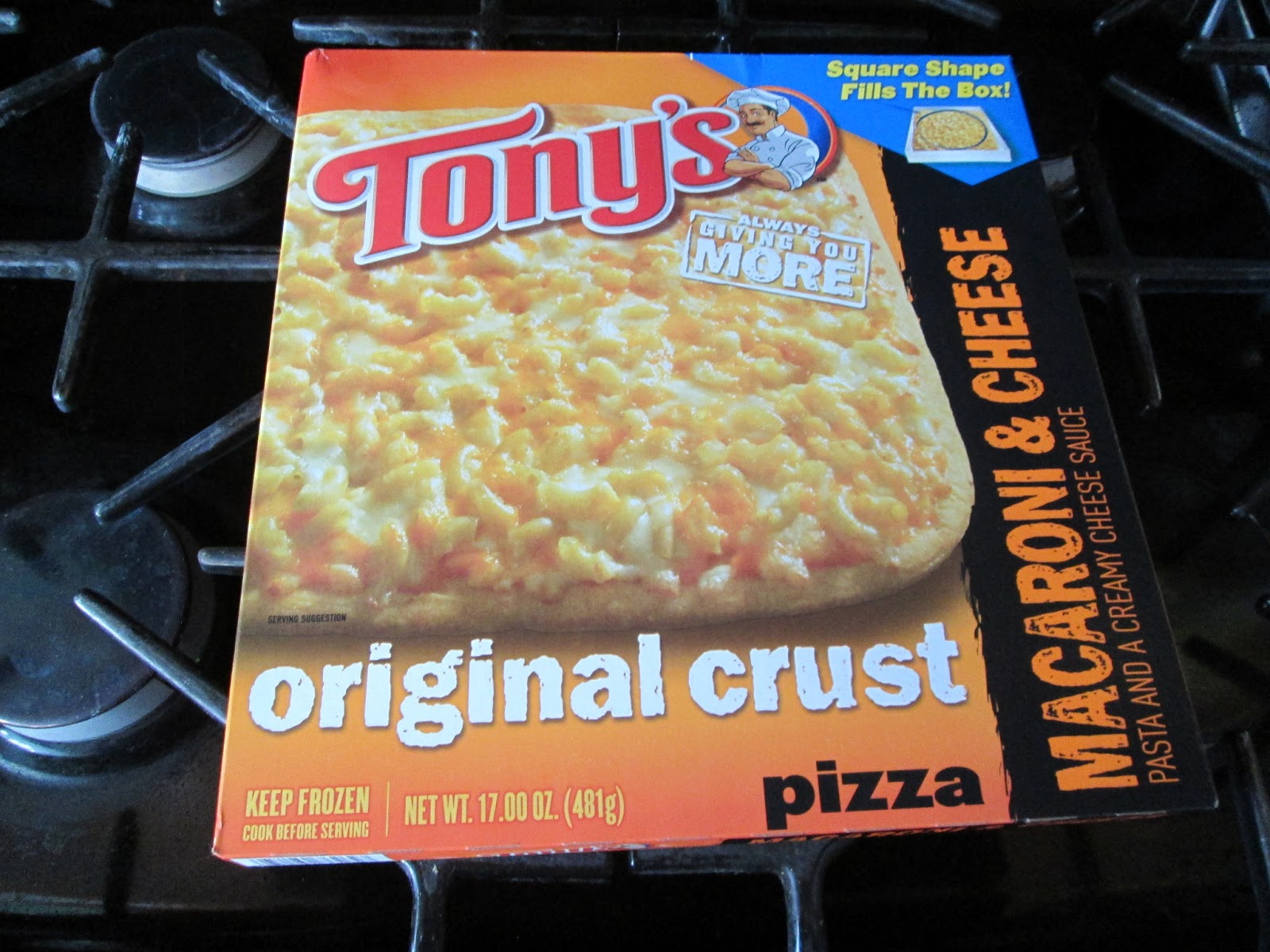 Tonys Macaroni And Cheese Pizza