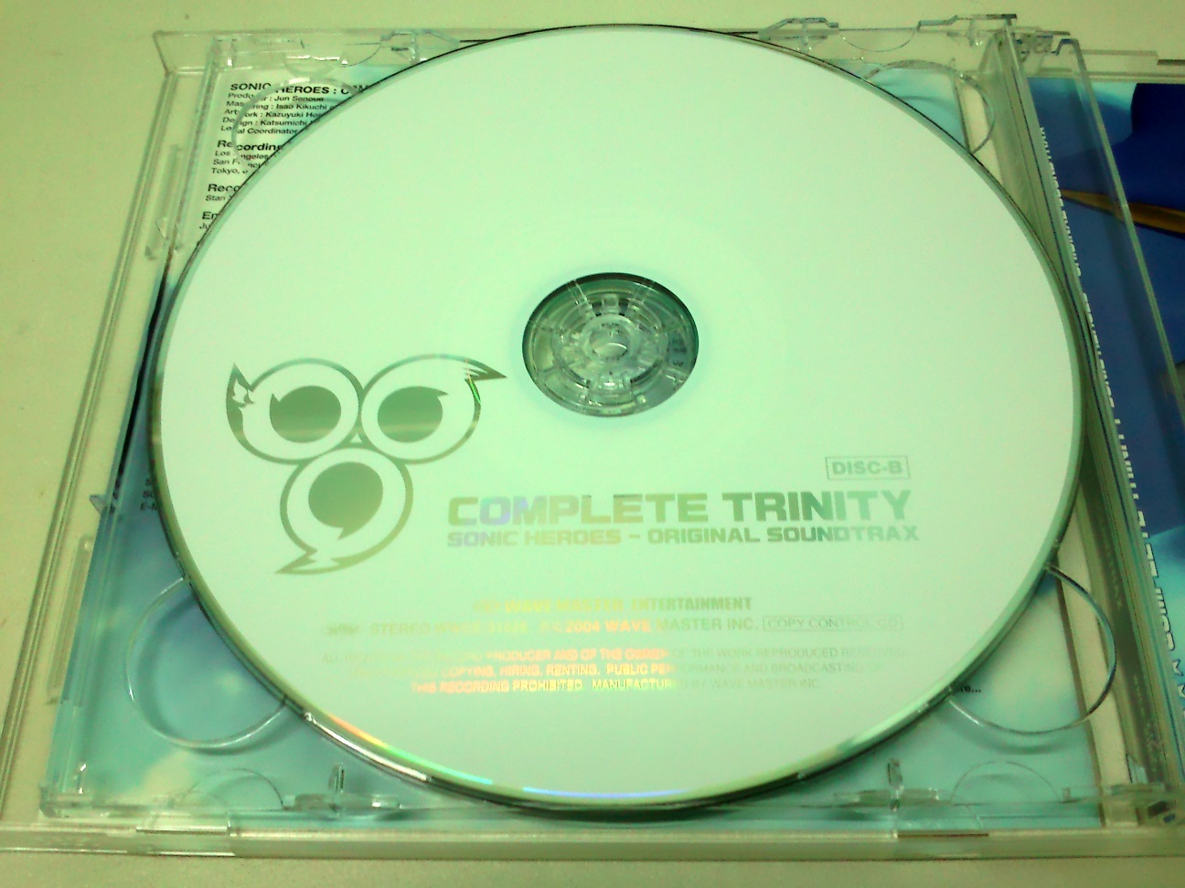 Sonic Heroes Original Soundtrax Complete Trinity Sonic Collectibles