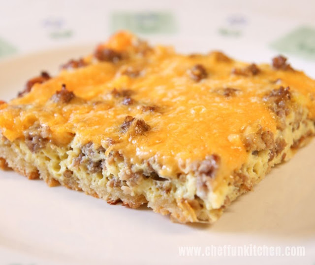 Cheesy Sausage Breakfast Casserole