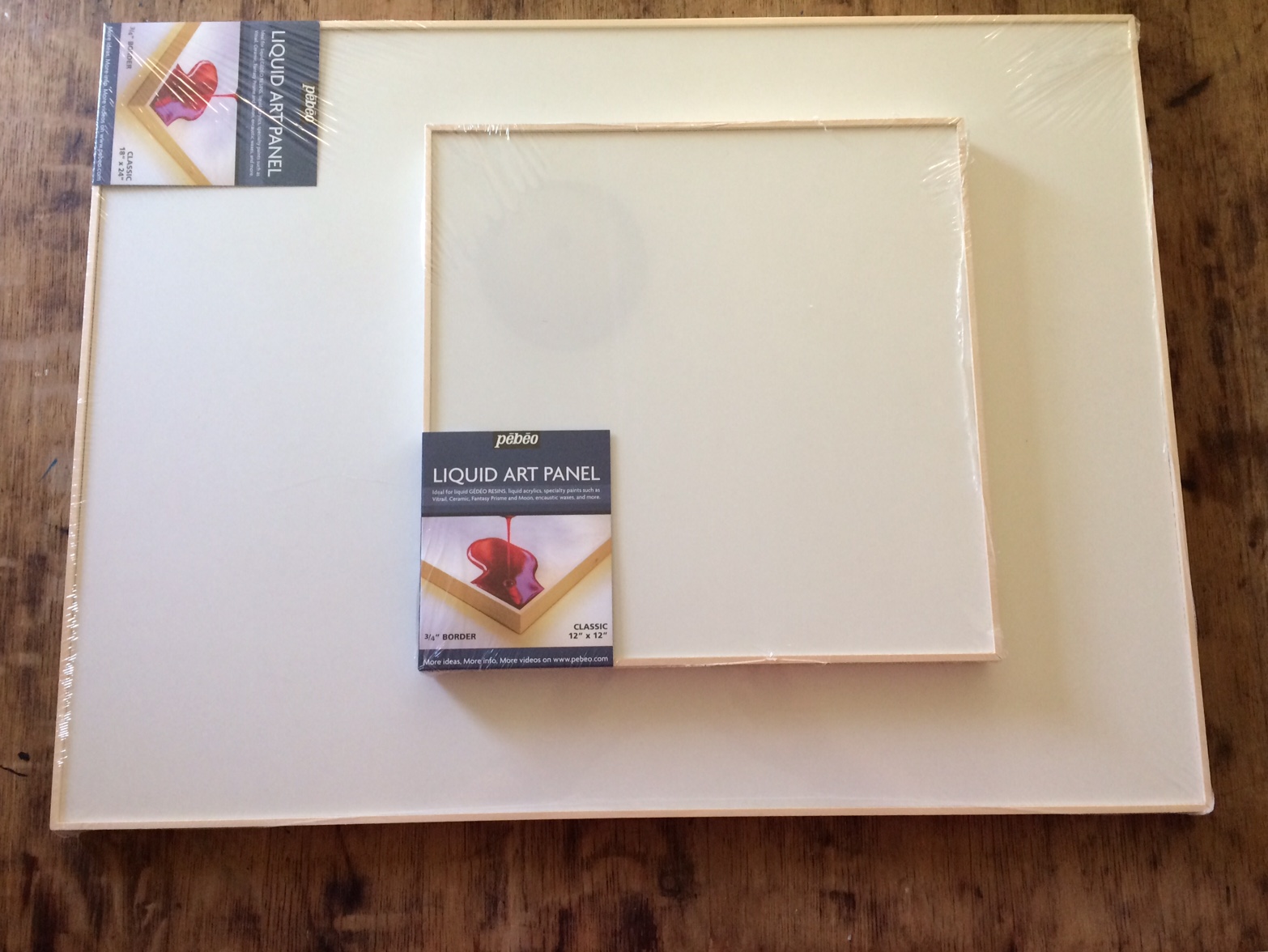 Kellie Chasse Fine Art Resin on Liquid Art Panel by Pebeo