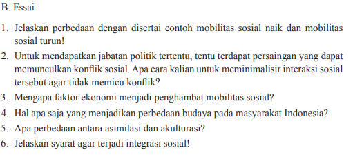 40++ Soal essay ips kelas 8 bab 4 ideas