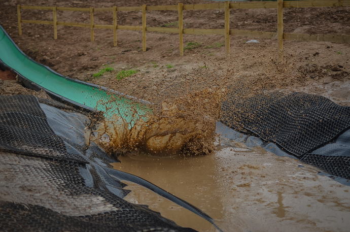 The Bear Trail, family assault course, Cullompton Devon