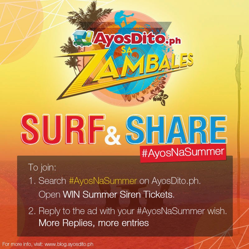 GASTRONOMY by Joy: Win Summer Siren Passes with #AYOSNASUMMERWISH Promo