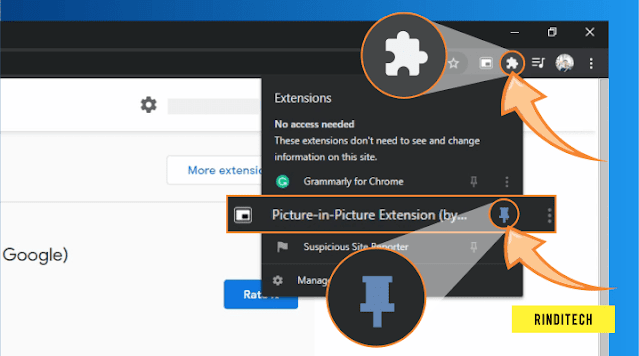 How to always on top videos in chrome browser