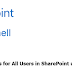 Create My Site for All Users in SharePoint using PowerShell