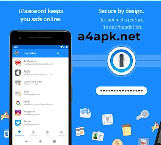 1Password Pro Mod Apk – Password Manager v7.8
