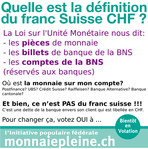 Francs suisses ? Des dettes ou des actifs ?