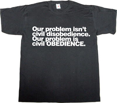 activism brilliant sentence matt damon disobedience t-shirt ephemeral-t-shirts