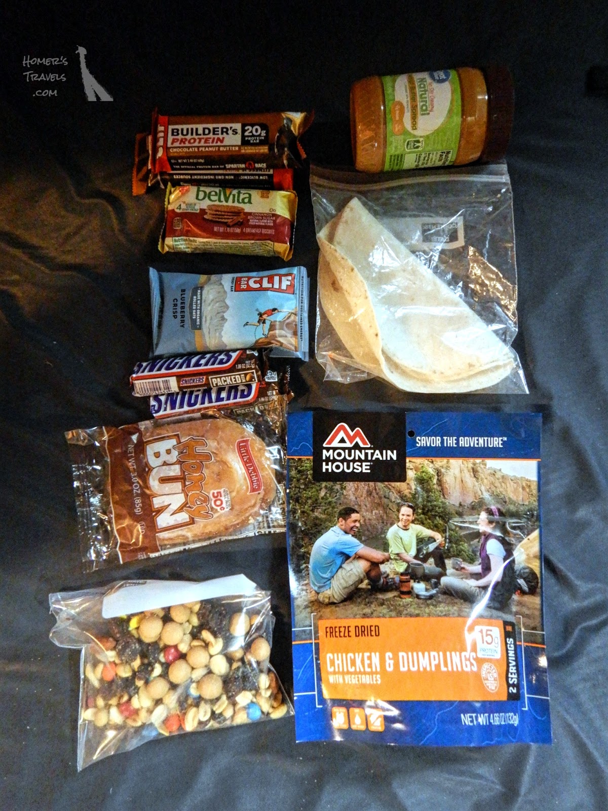 Homer's Travels Appalachian Trail Food Extra