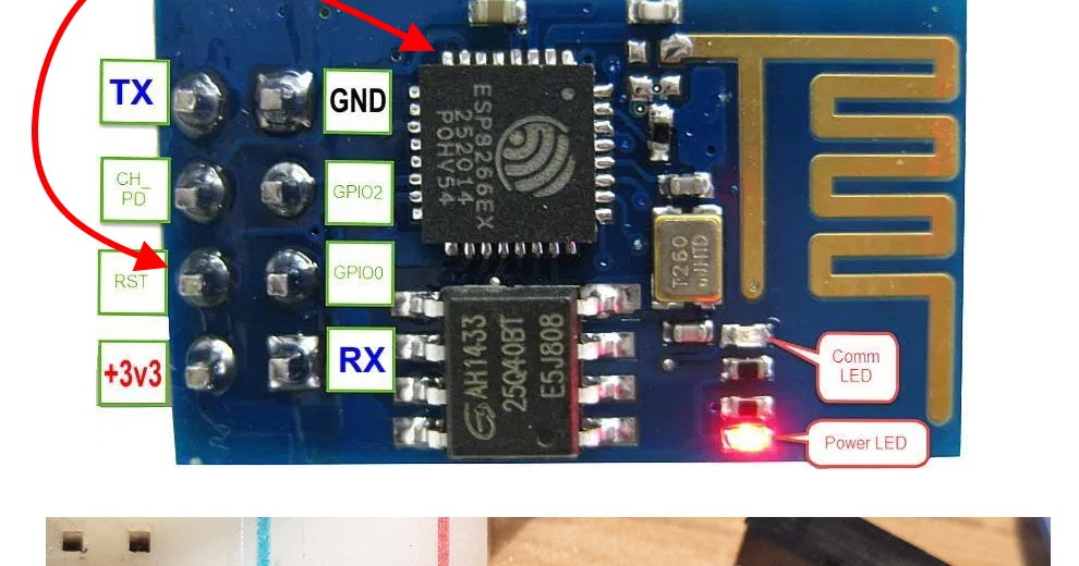 ESP8266 low power DHT11 temperature and moisture remote sensor