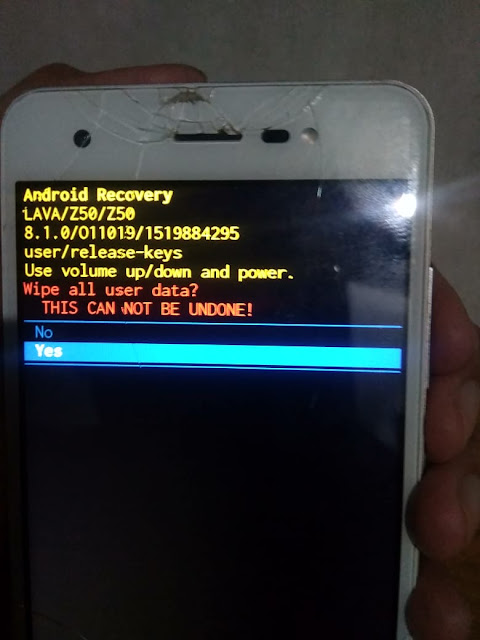 Cara Hard Reset Lava Iris 65 Lupa Sandi dan Pola