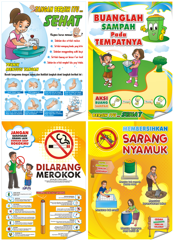 Kumpulan Contoh Desain  Poster  Kesehatan 