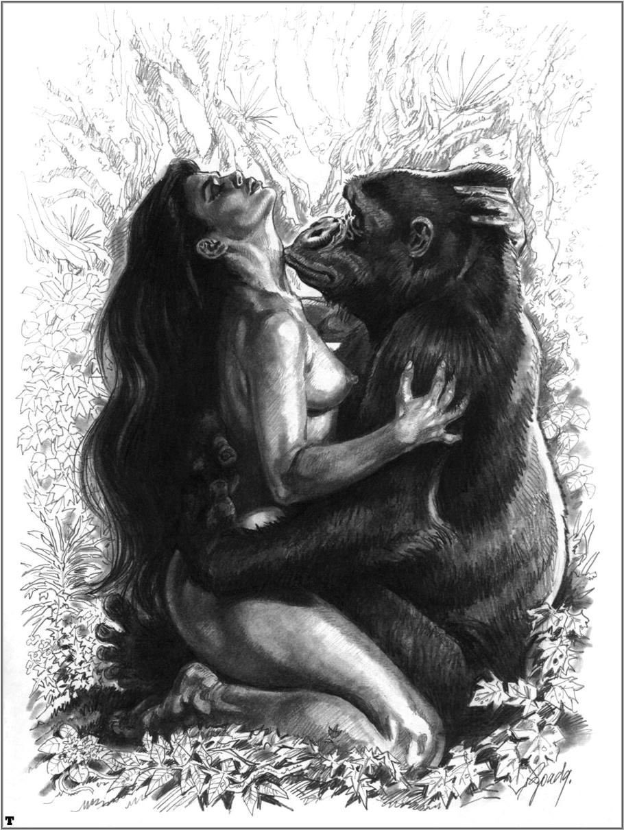 Girl has sex with chimpanzee nude