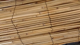 Reed Fence could also be used as a sunshade for the pergalo