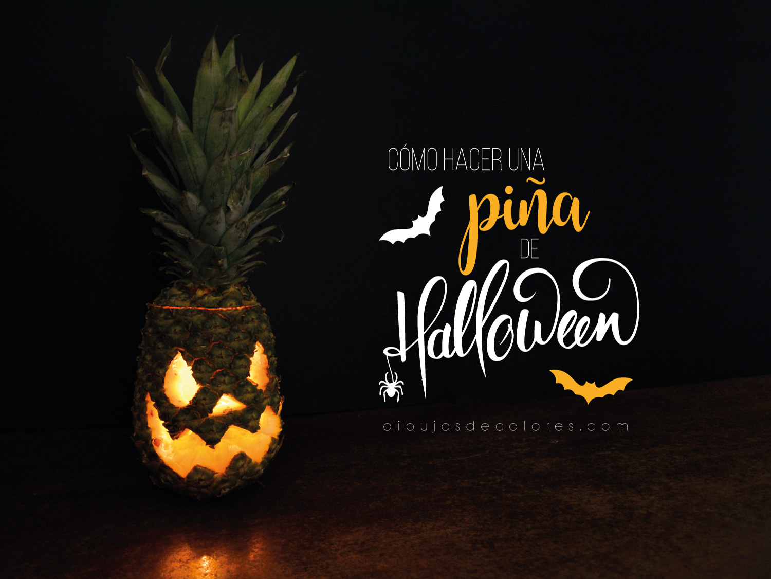 Diy Como Hacer Una Pina Para Halloween Dibujos De Colores