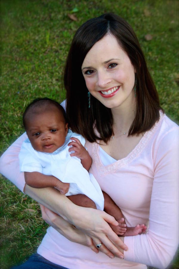 A year later he carried her to the hospital, and she had a baby. 