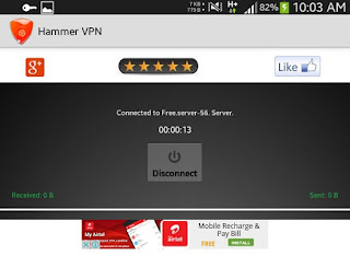 Globe Hammer VPN trick free 3G/4G internet Philippines