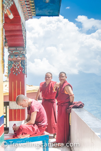 If you plan to go to Gangtok, do visit Rumtek. You may want to plan half a day for travelling to this Monastery and back, but if you are interested in Tibetan architecture and the lifestyle of the monks, this trip will be worth it.