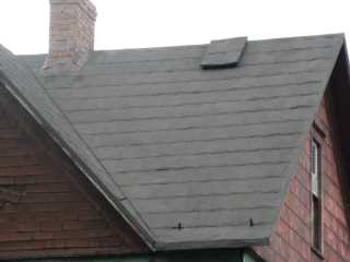 Historical shingle roof in western PA