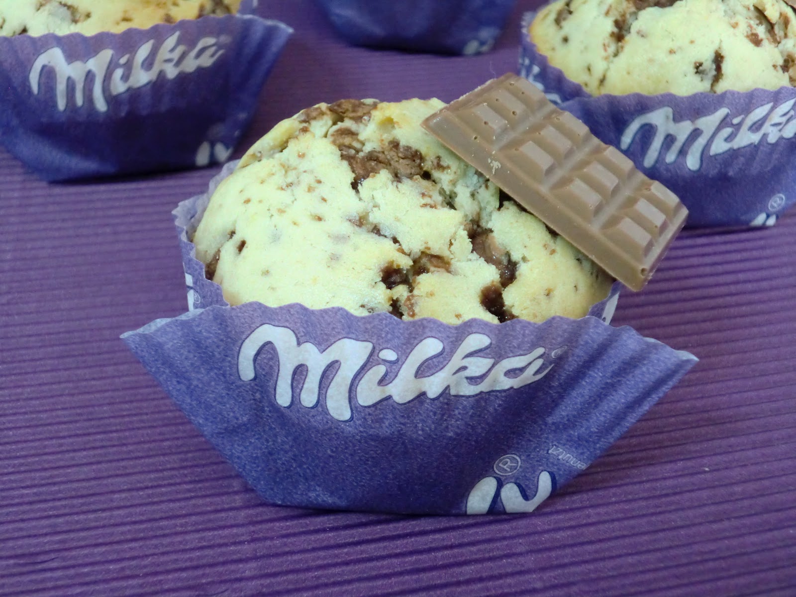 Caprichos en la Cocina.: Muffins milka.