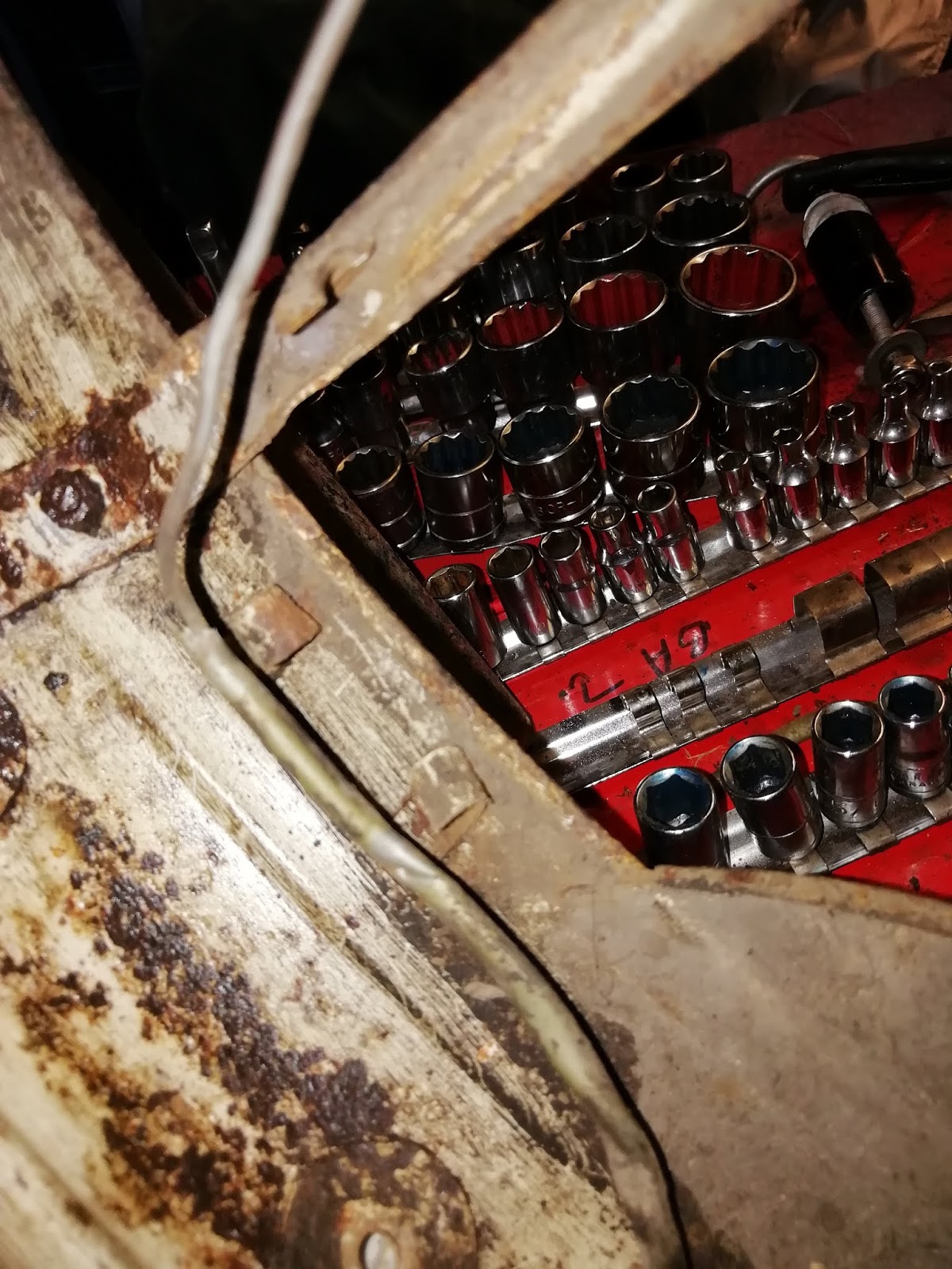 NSU Quickly S23 Restoration and Repair. Bodywork, mudguards rear light