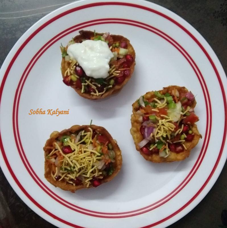 How to make katori chaat / cup chaat