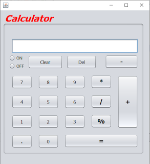 How to create Calculator in java