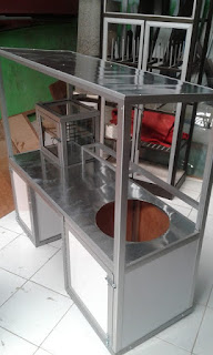 model gerobak aluminium