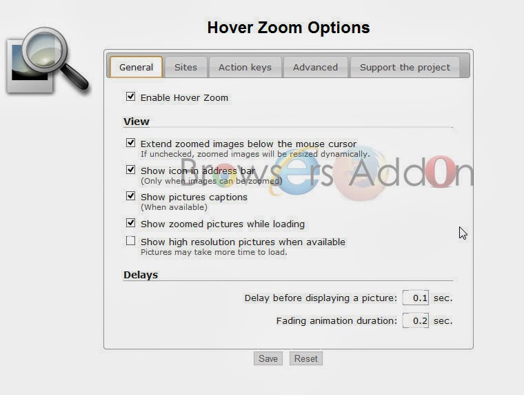 Browsers Addon Hover Zoom Extension for Chrome Lets you View Full Size