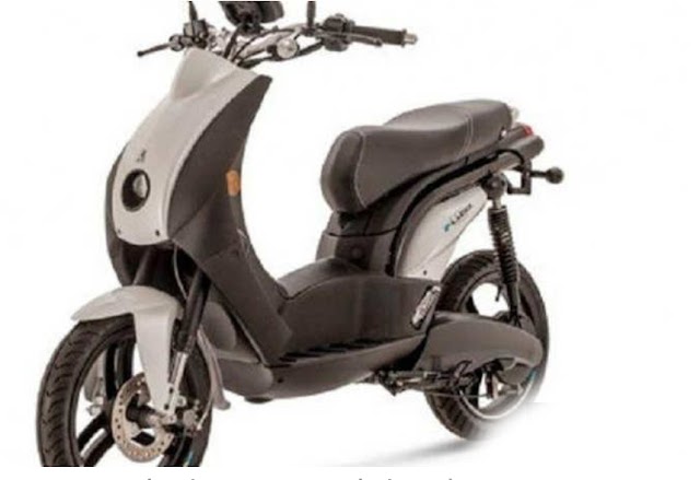Mahindra reveal electric scooter E- ludix in auto expo 2020.