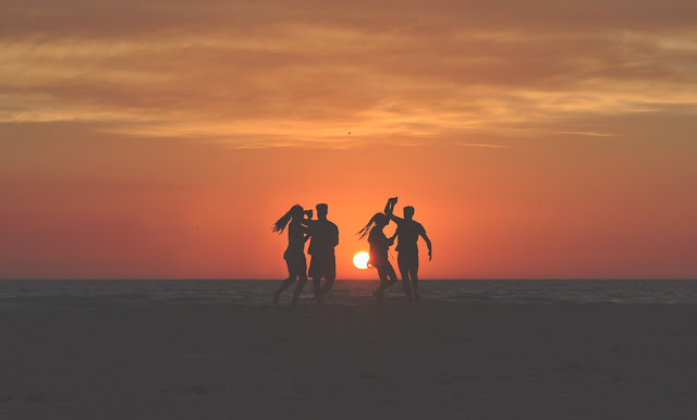 beach sunset 