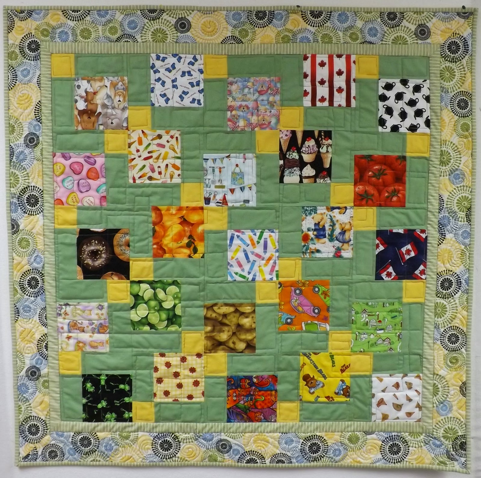 Treadle Quilts Hannah's Baby Quilt