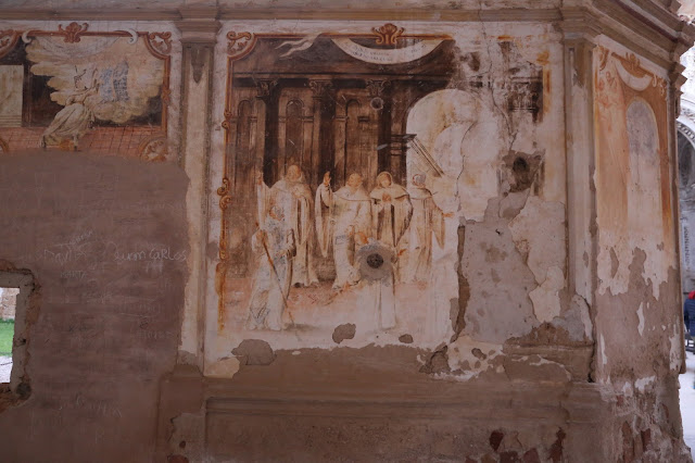 Pinturas rococós - Iglesia Abacial - Monasterio de Piedra