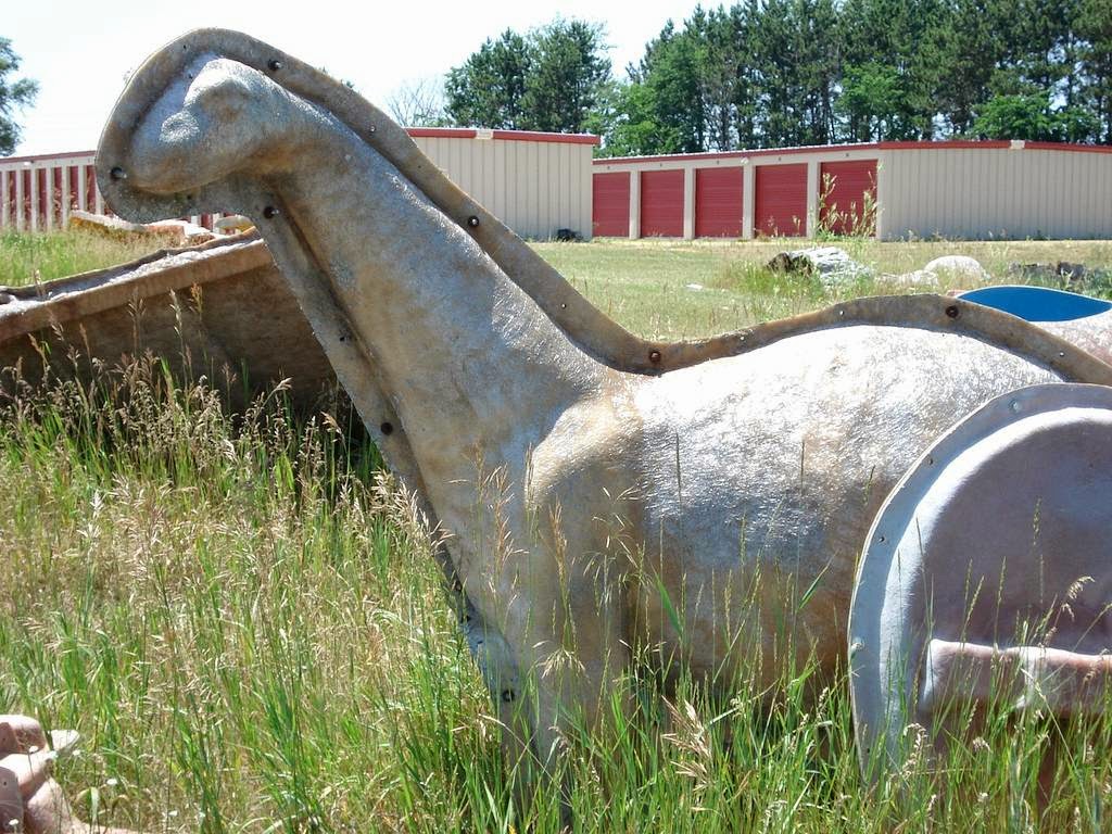 The Fiberglass Statue Graveyard of Sparta Kuriositas