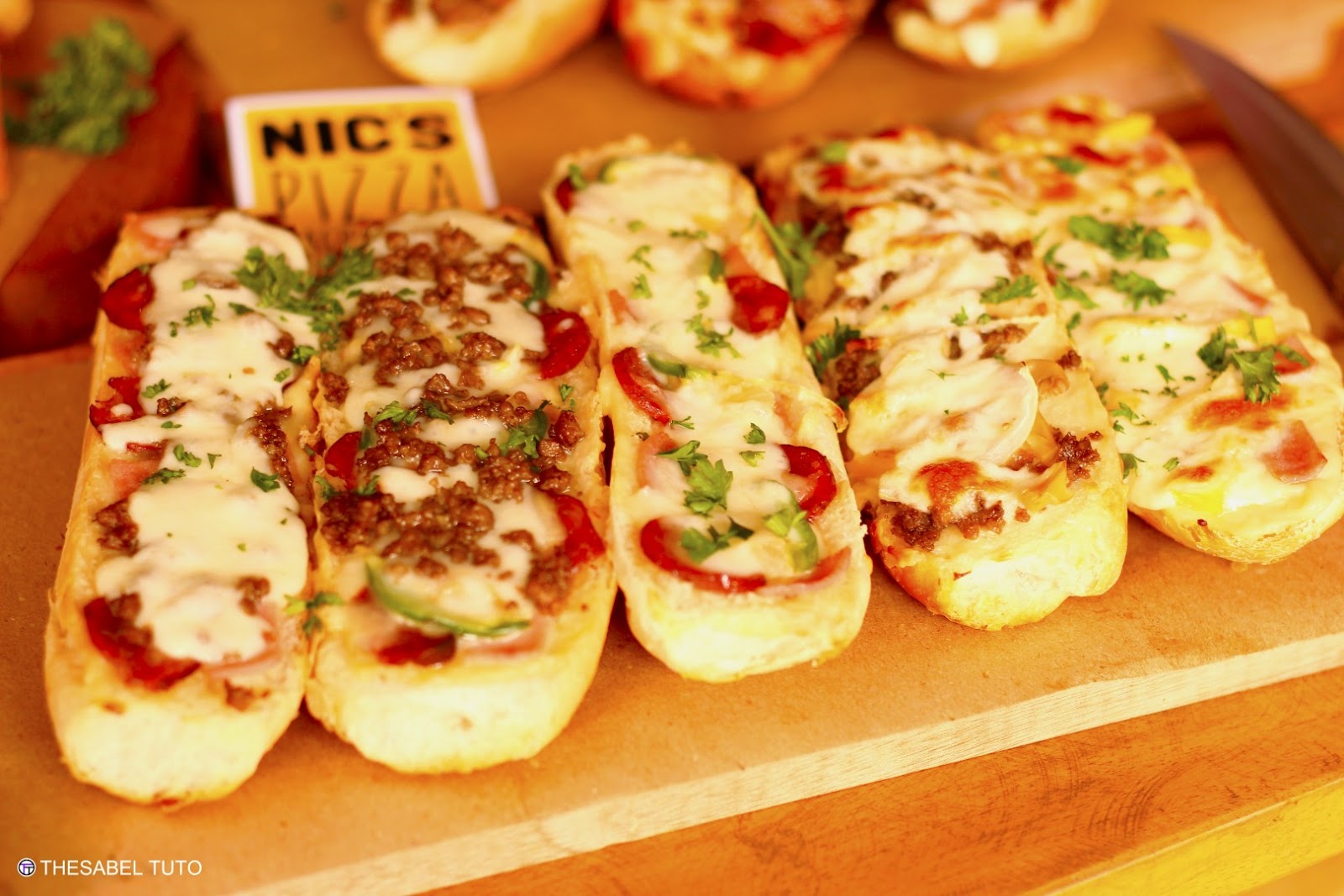 Thesabel Tuto: Nic&amp;#39;s Pizza Baguettes
