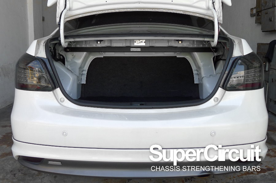 SUPERCIRCUIT CHASSIS STRENGTHENING BARS Toyota Vios NCP93 Rear Strut Bar