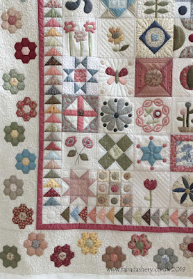 Jenny's Stonefields Quilt, quilted by Frances Meredith
