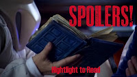 River Song Spoilers banner by Bunbury in the Stacks