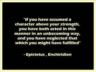 Epictetus's warning on underestimating yourself