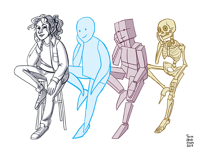 Draw Speak Teen and kid figure drawing classes