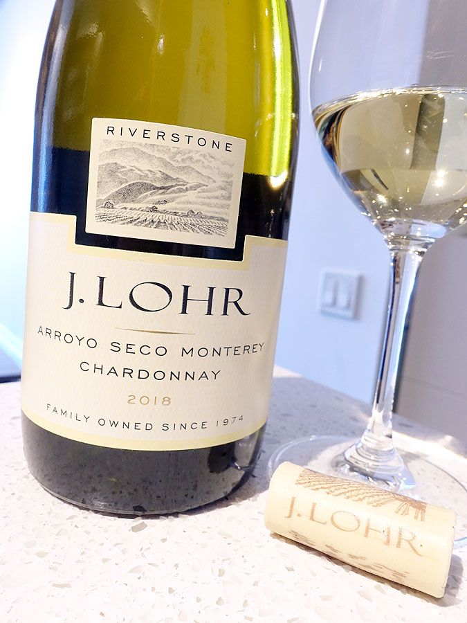 J. Lohr Riverstone Chardonnay 2018 (California) Wine Review