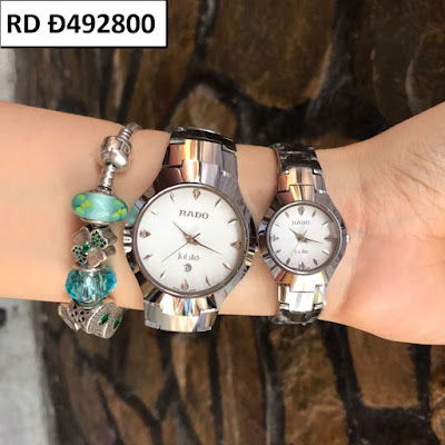 Đồng hồ cặp Rado mặt tròn RD Đ492800