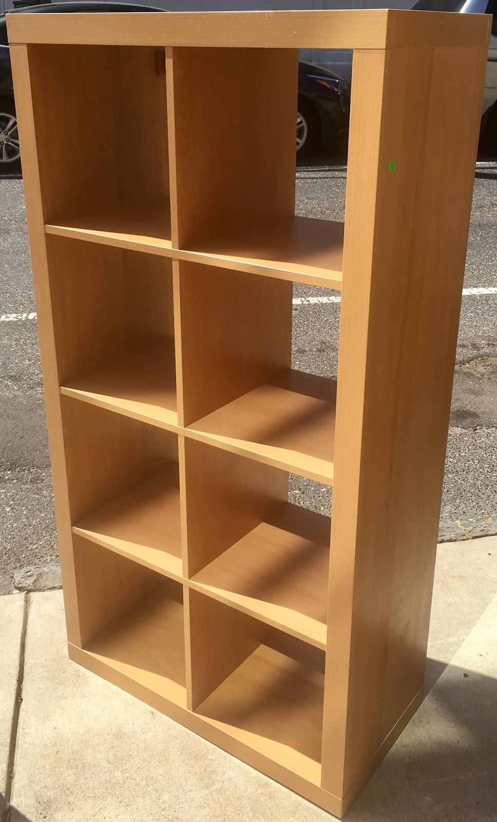 Uhuru Furniture & Collectibles 2x4 Cubby Bookcase 75 SOLD