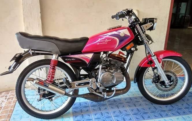 Modifikasi Rx King Warna Pink Polos, Metalik, Candy, Muda, Stabilo