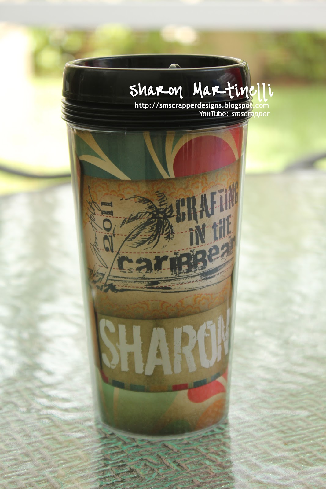 ...The Night Owl Scrapper...: Quick Update and an Altered Cup