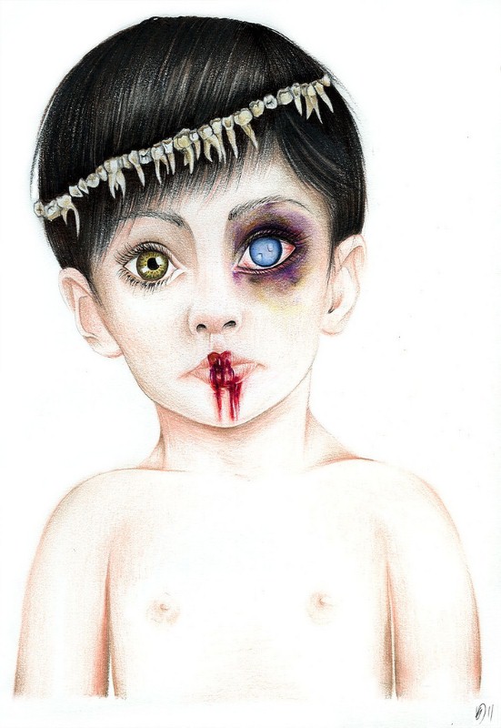 Мрачные рисунки Келли Дюретта 24