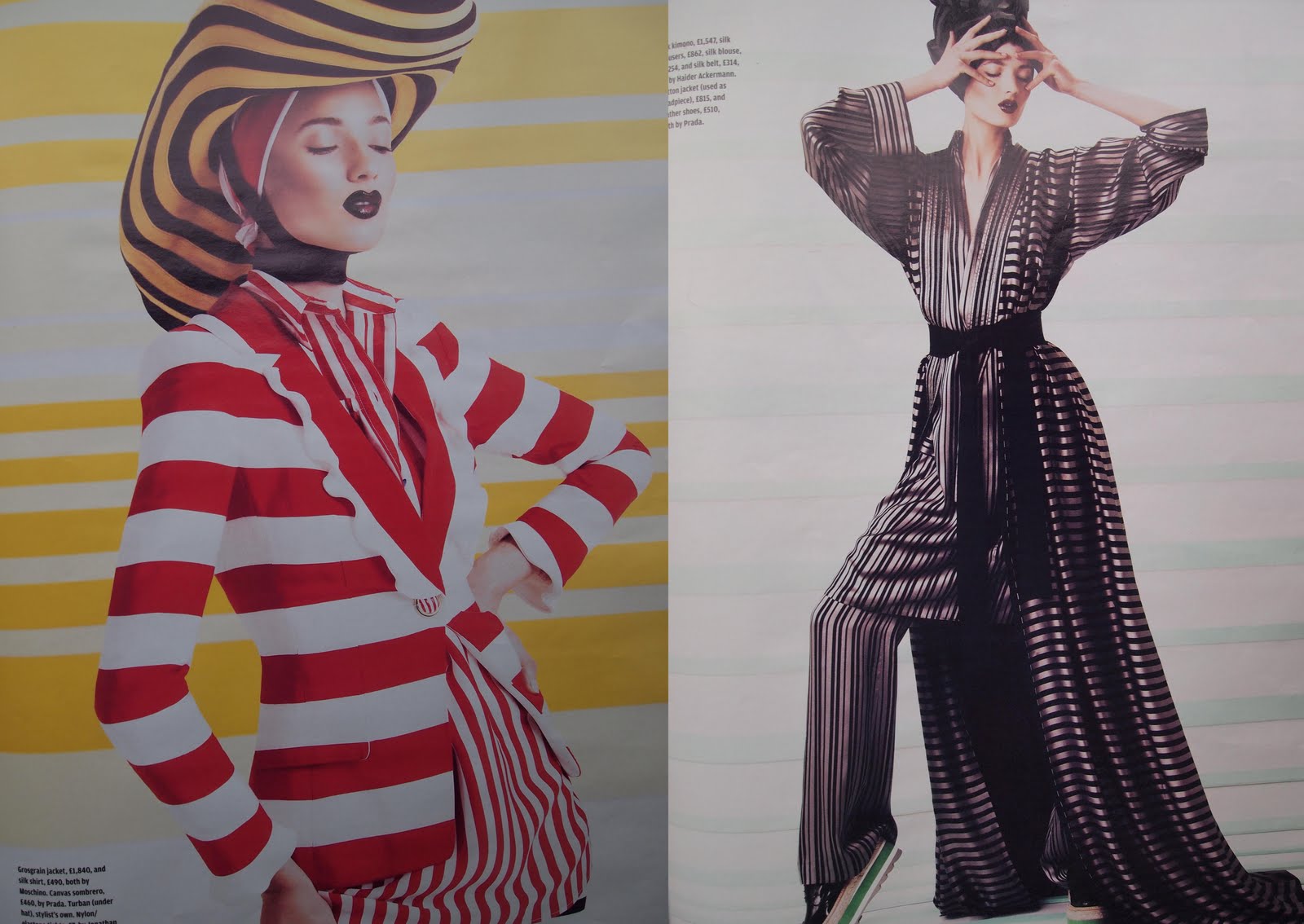 fashion clocked: striped.