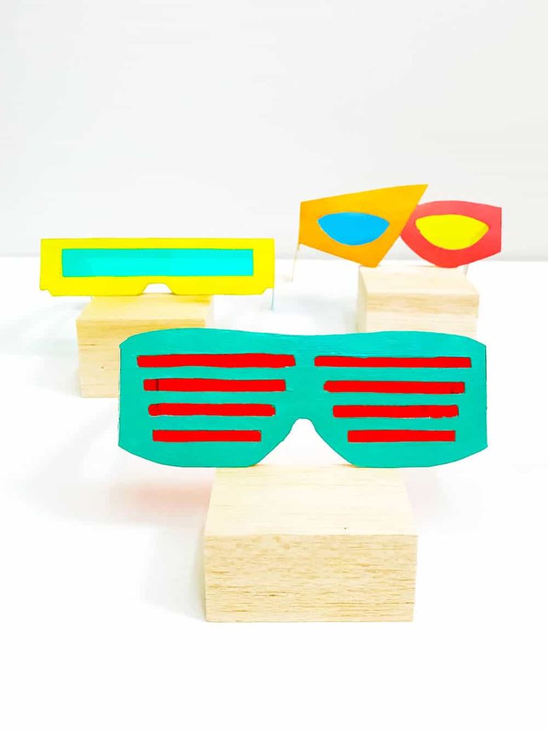 summer sunglasses craft for kids