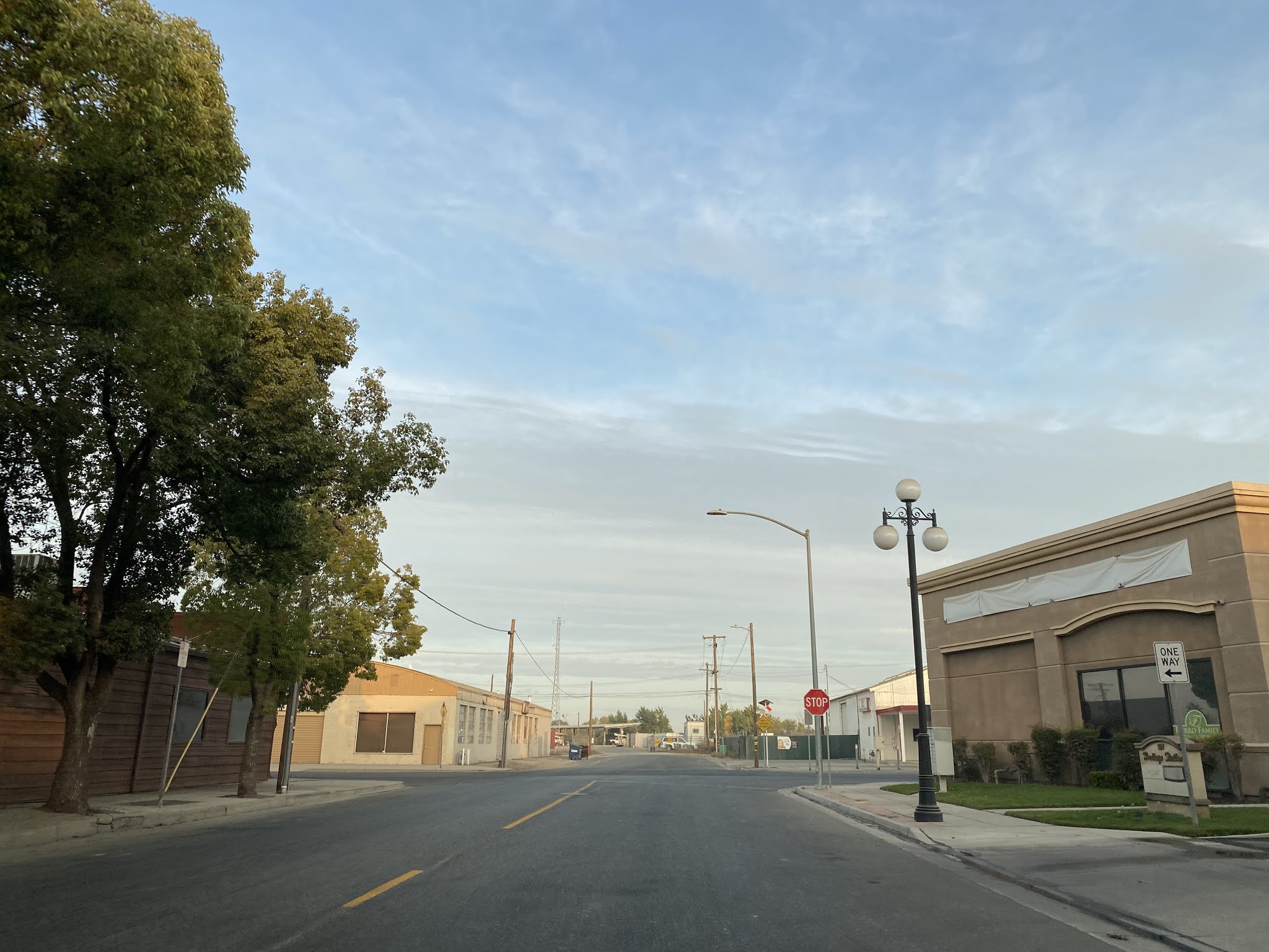 Former US Route 99 in the Chowchilla Area